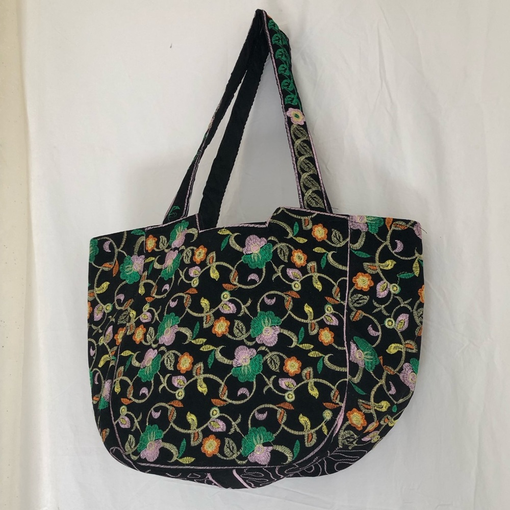 Beautiful velvet handbag
